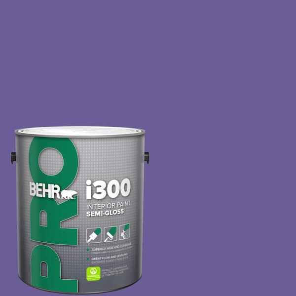 BEHR PRO 1 gal. #P560-6 Just a Fairytale Semi-Gloss Interior Paint (2)