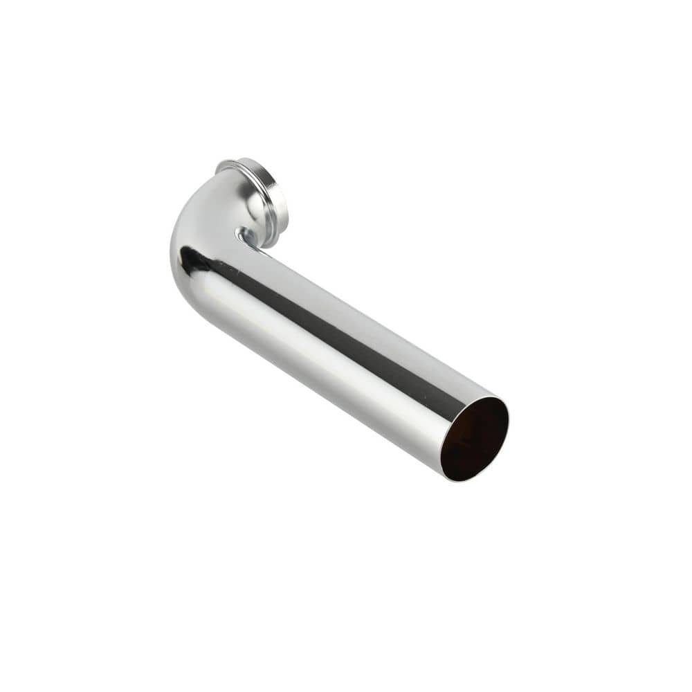 Everbilt 1-1/2 in. x 7-1/2 in. Chrome-Plated Brass Slip-Nut Sink Drain Wall Tube (4)