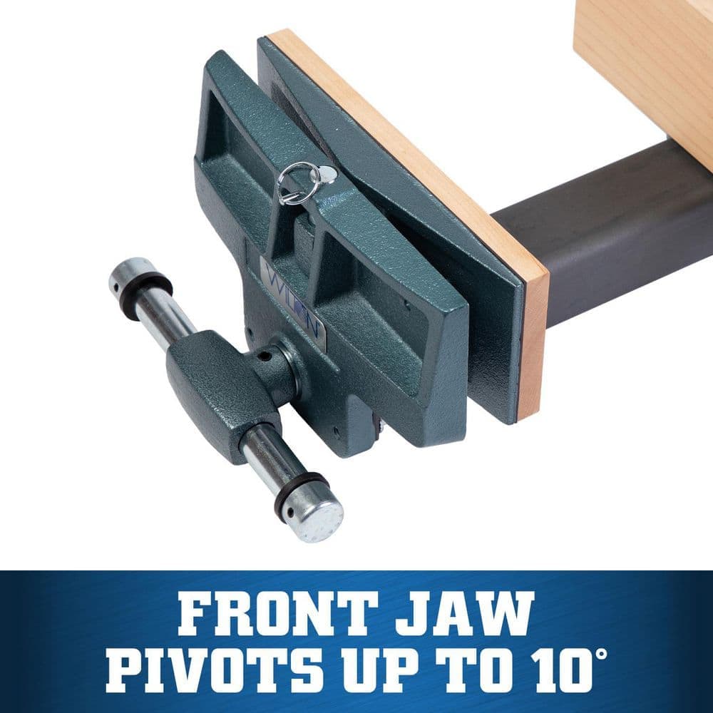 Wilton 4 in. x 10 in. Pivot Jaw Woodworking Vise (2)