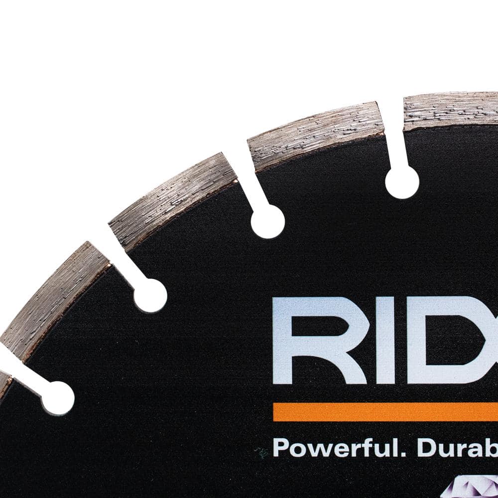 RIDGID 14 in. General Purpose Cutting Segmented Rim Diamond Blades (3-Pack) (3)