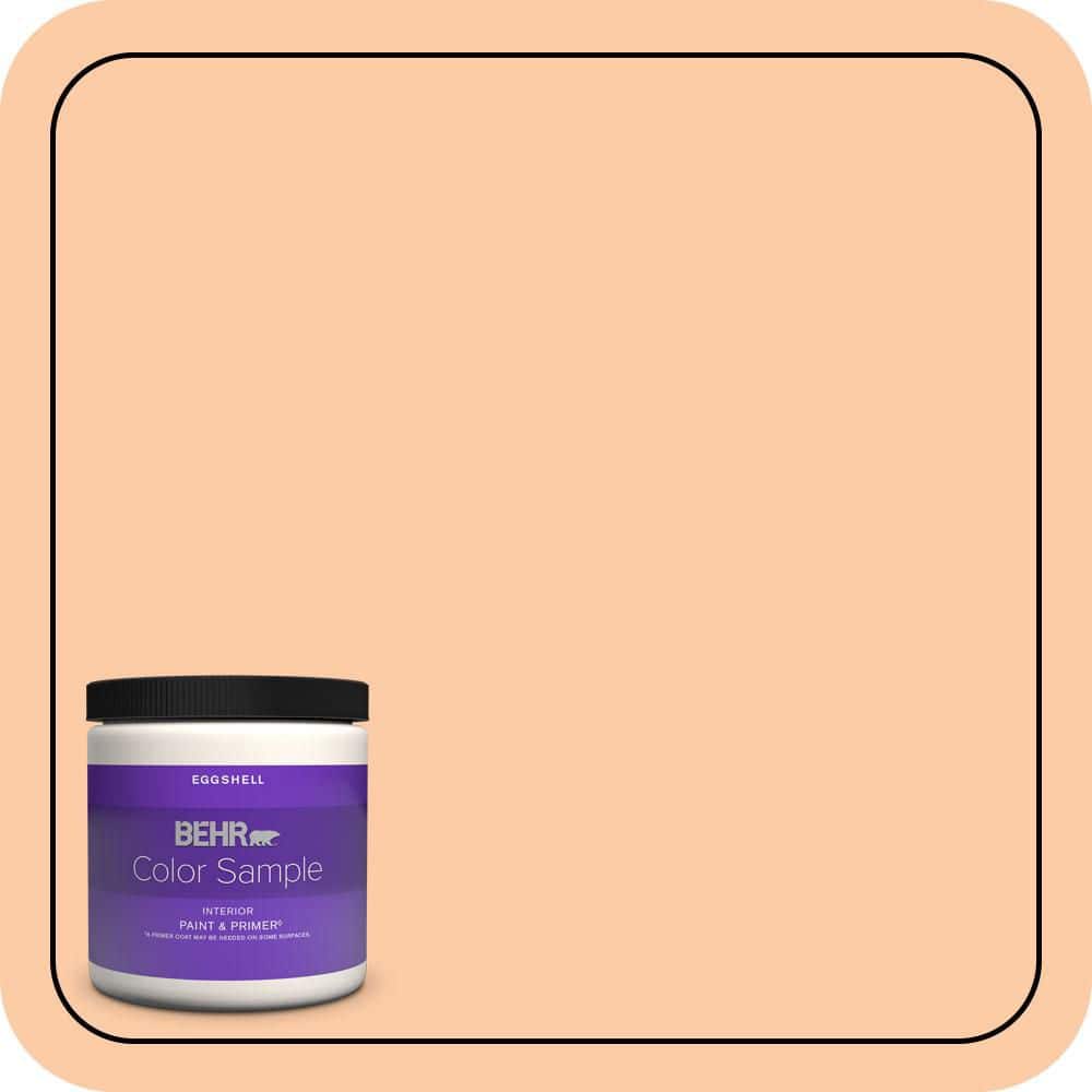 BEHR PREMIUM PLUS #270C-3 Coral Confection Enamel Low Odor & Primer (1)