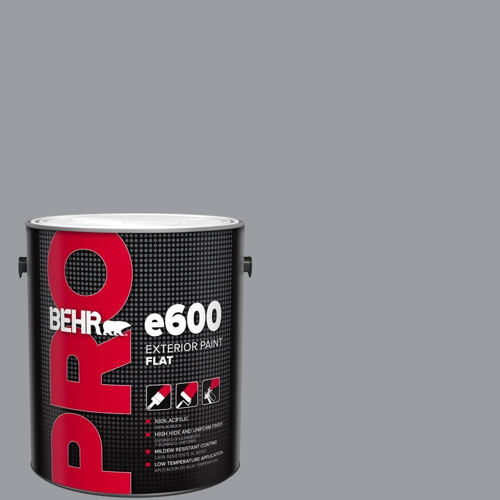 BEHR PRO 1 gal. #PPU26-20 Smokey Lilac Flat Paint