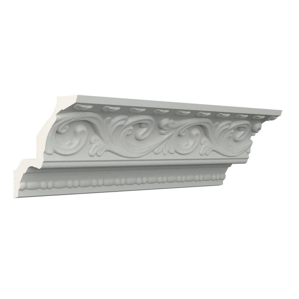 Ekena Millwork Madeline 4 in. D x 5.625 in. W x 96 in. L Polyurethane Crown Moulding (2)