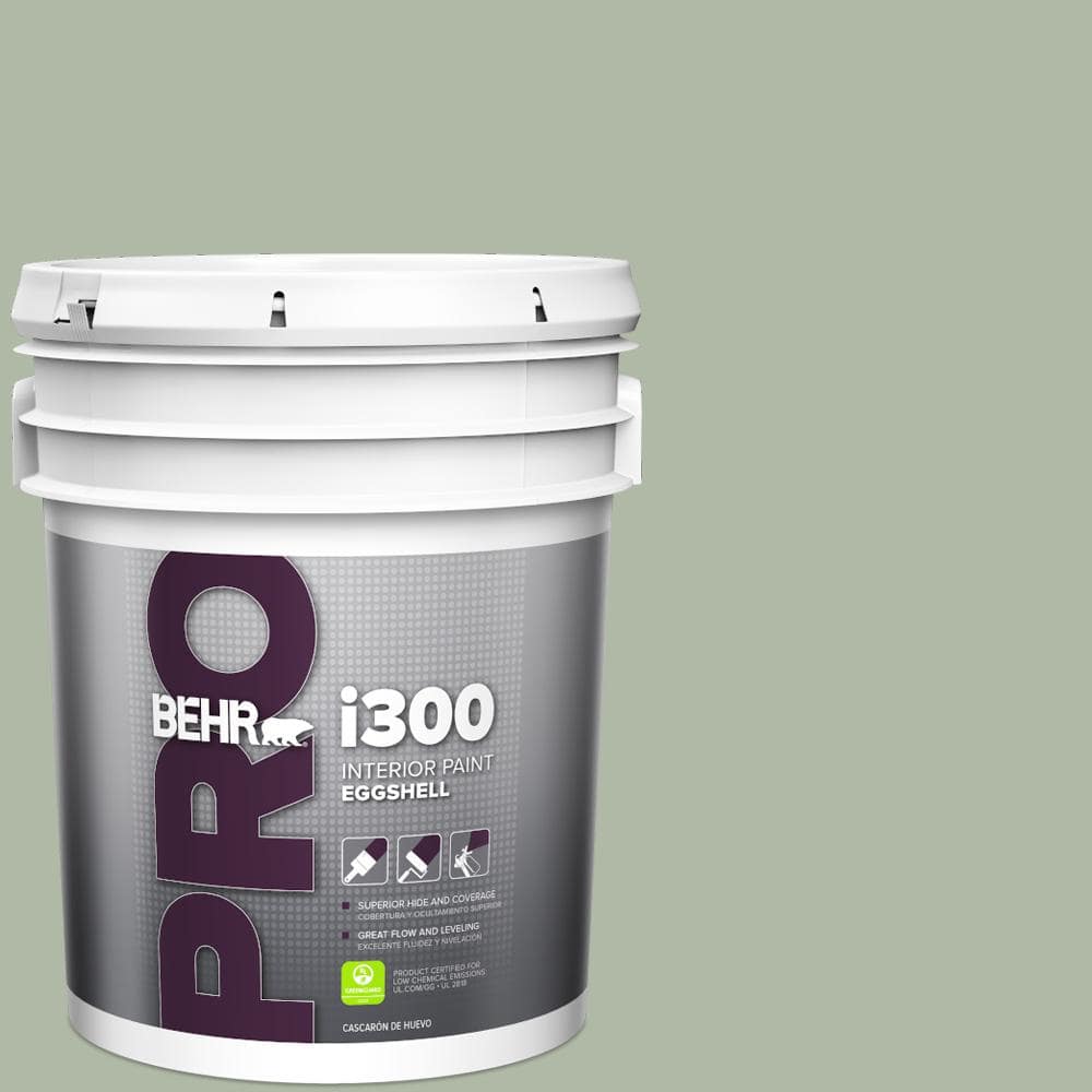 BEHR PRO 5 gal. #N390-3 Jojoba Eggshell Interior Paint