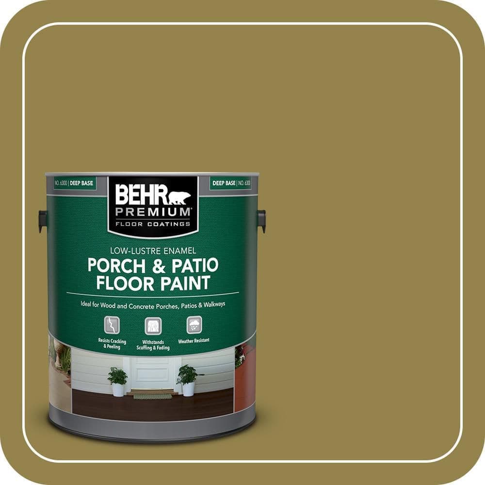 BEHR PREMIUM #PPU9-02 Low-Lustre Enamel Interior/Exterior Porch and Patio Floor Paint (1)