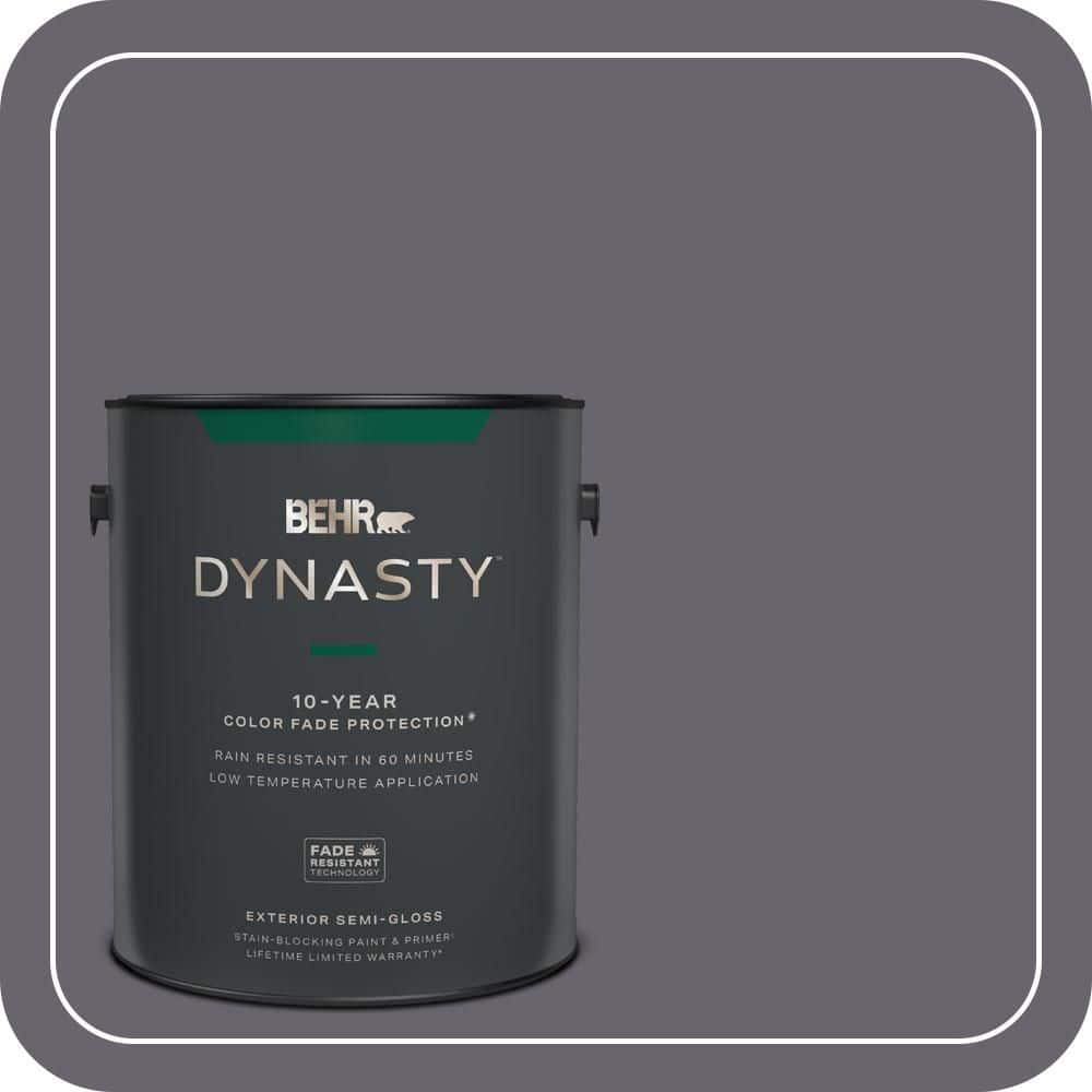 BEHR DYNASTY 1 gal. #N550-6 Alter Ego Semi-Gloss Exterior Stain-Blocking Paint & Primer