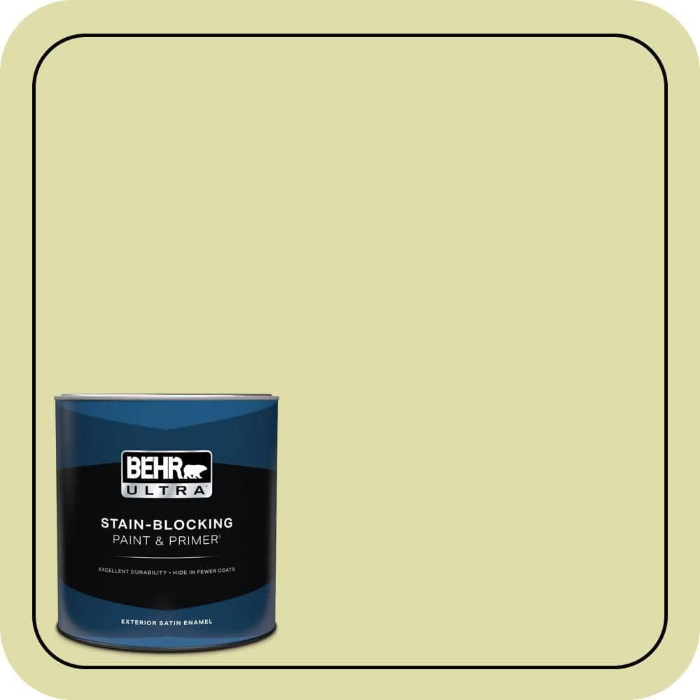 BEHR ULTRA 1 qt. #P360-3 Tonic Satin Enamel Exterior Paint & Primer