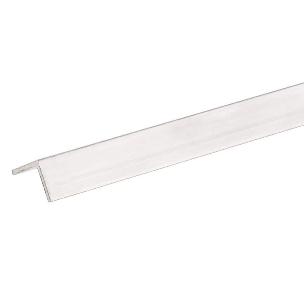 Everbilt 1/2 in. x 3/4 in x 3 ft. - 1/16 in. Thick Offset Aluminum Angle (3)