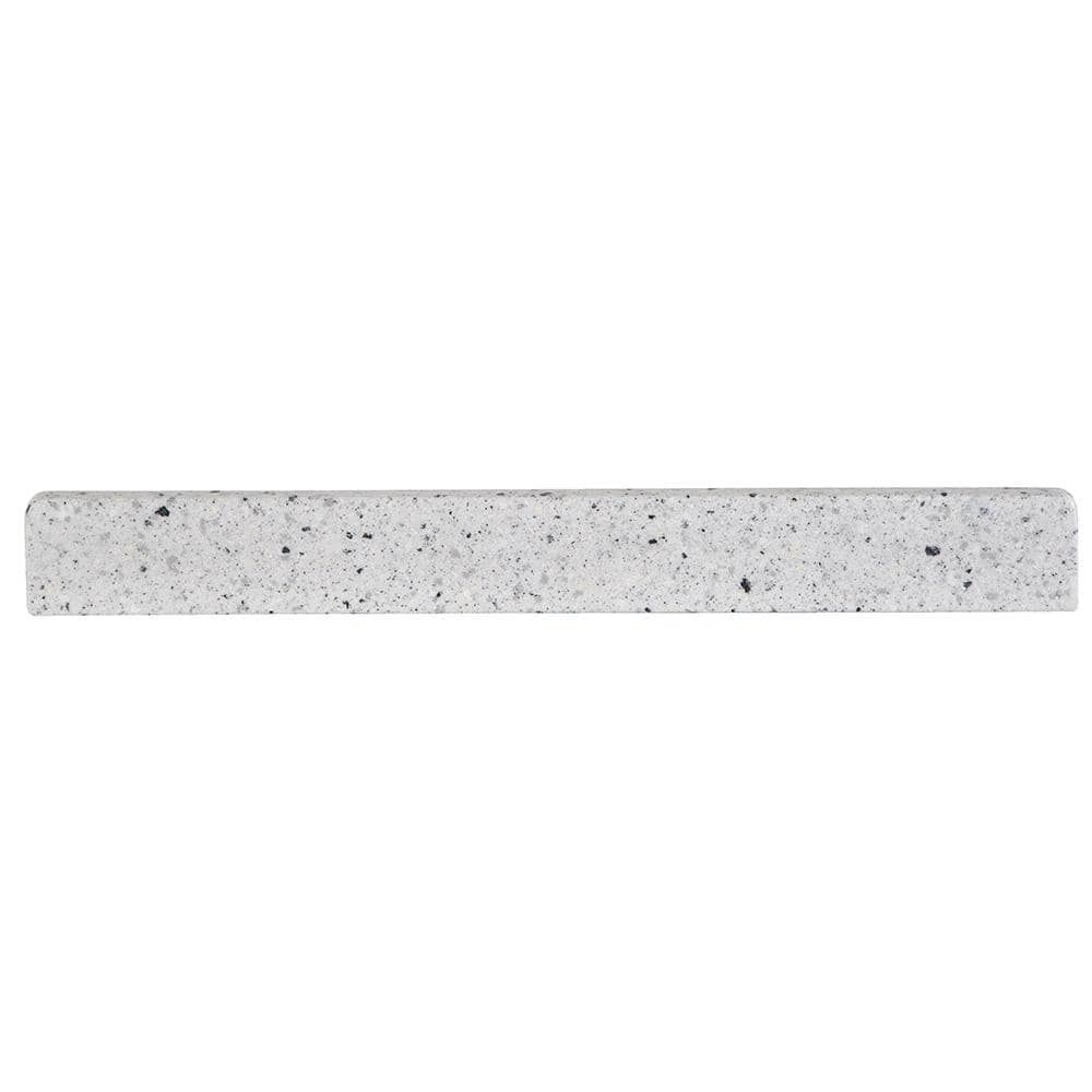 Glacier Bay 17 in. W Cultured Marble Vanity Sidesplash in Silver Ash (1)