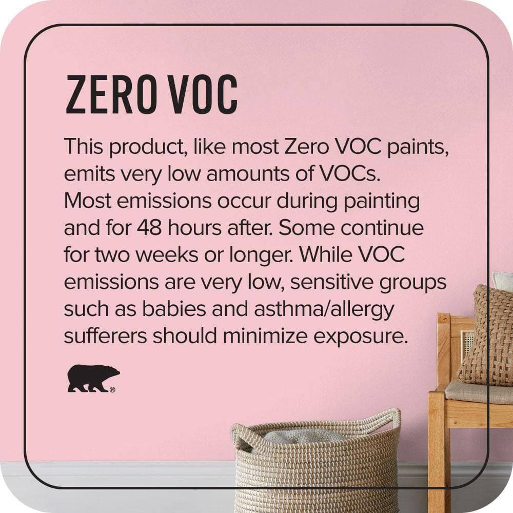 BEHR PREMIUM PLUS #120B-4 Old Fashioned Pink Enamel Low Odor & Primer (4)
