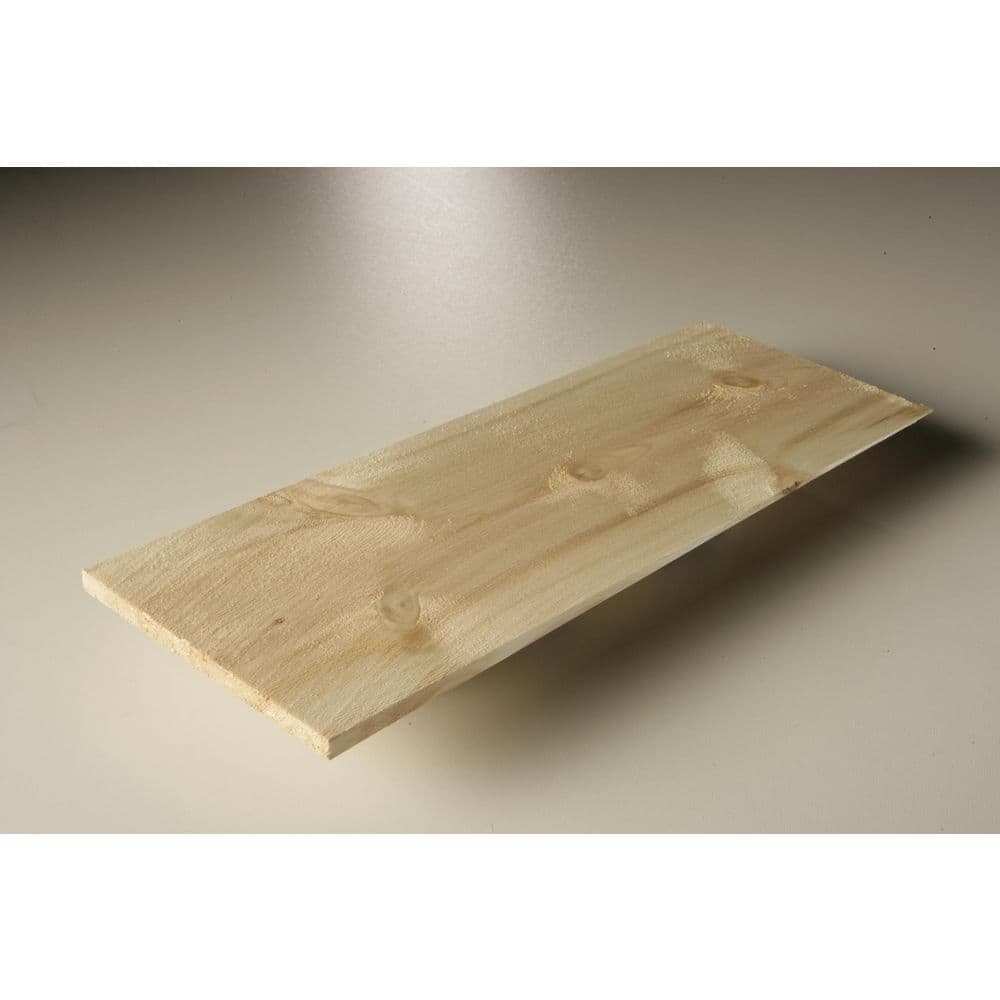 SBC Cedar 16 in. x 3/8 in. Rustic 2nd Clear C Natural Kiln Dried Eastern White Cedar Shingles Siding (3)