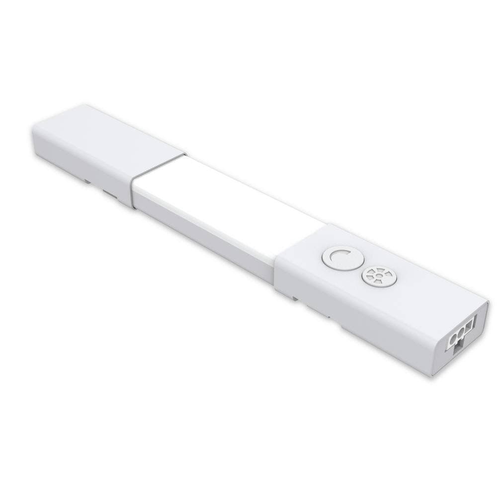 Feit Electric 8.5 in.(Fits 12 in. Cabinet) Plug-in Dimmable Linkable Integrated LED Color Changing CCT Onesync Under Cabinet Light Bar
