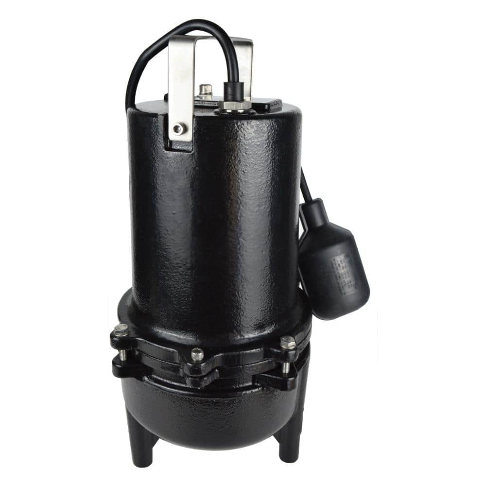 Everbilt HP Cast Iron Sewage Ejector Pump (3)