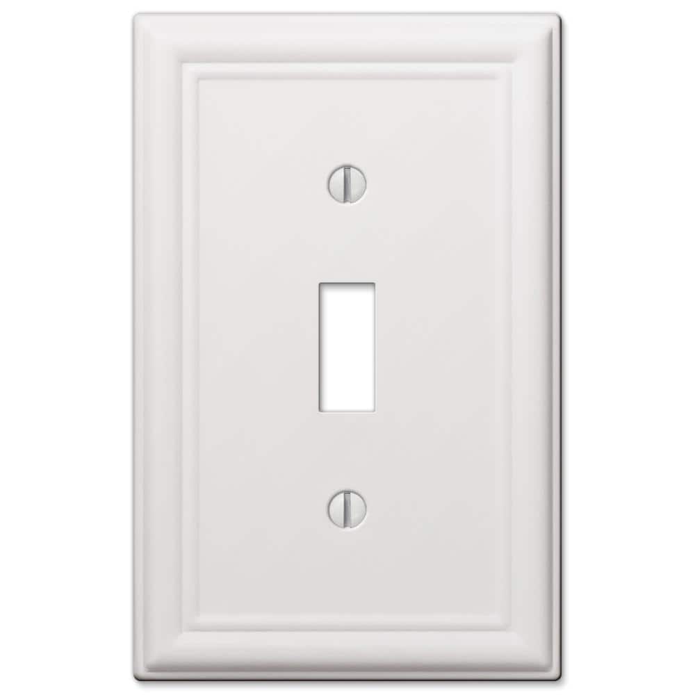 Hampton Bay Ascher 2 Gang Toggle Steel Wall Plate