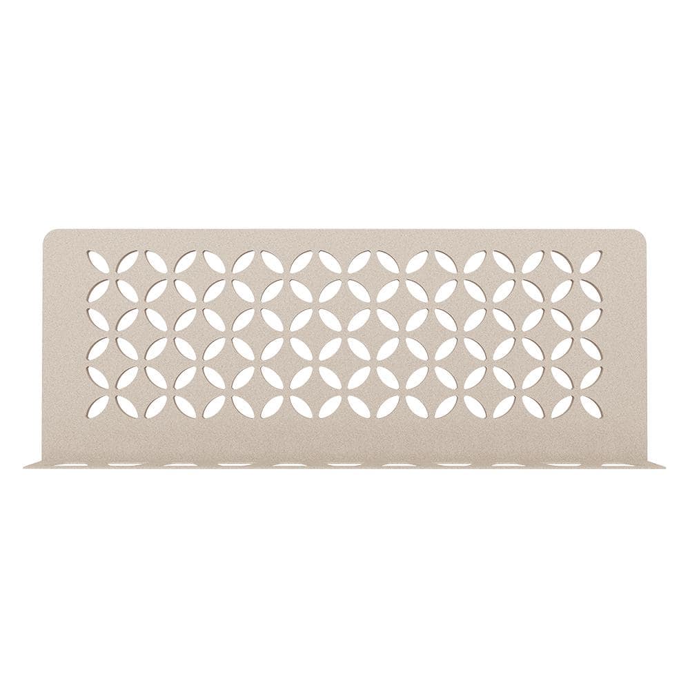 Schluter Shelf-W Cream Color-Coated Aluminum Floral Wall Shelf