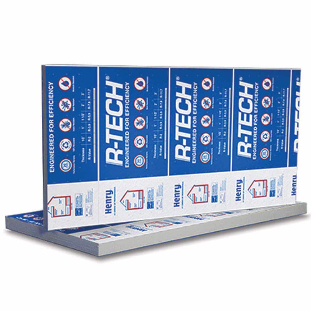 Henry 48 in. 8 ft. R-3.85 Insulating Sheathing