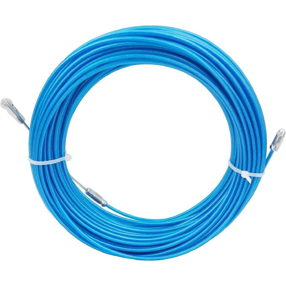 Yichuhaoxi 65.62 ft. Steel Core Electrical Fish Tape with Flexible Guide Heads and Smooth Cable Running (2)