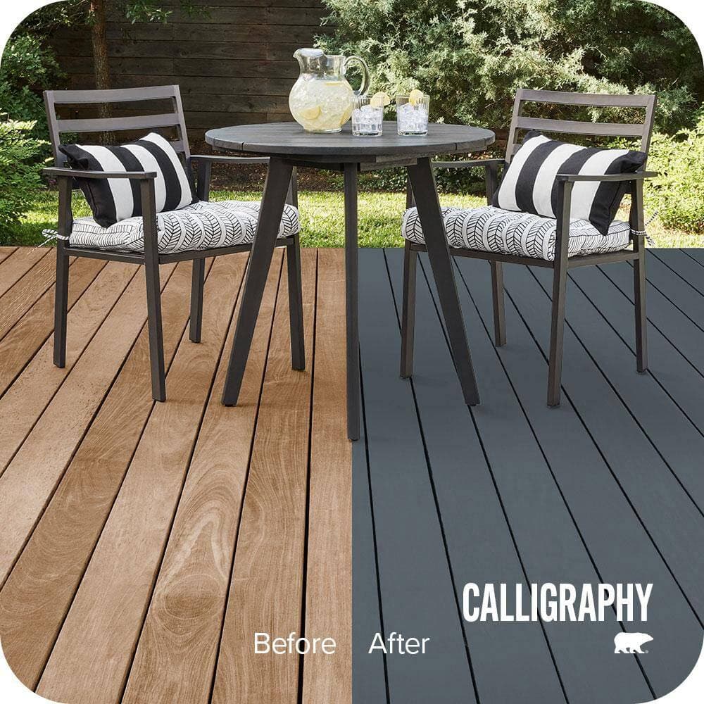 BEHR DECKplus #N490-6 Color Waterproofing Exterior Wood Stain (2)