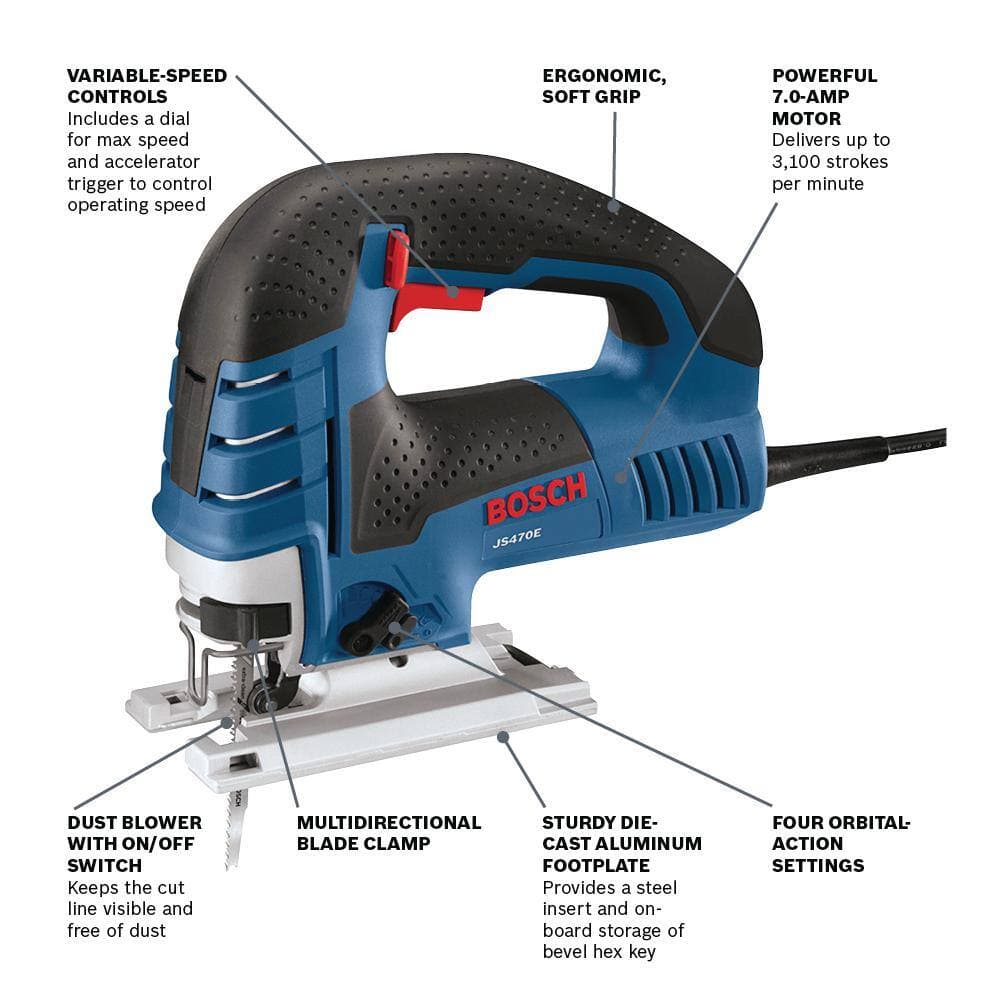 Bosch 7.0 Amp Top-Handle Jig Saw (4)