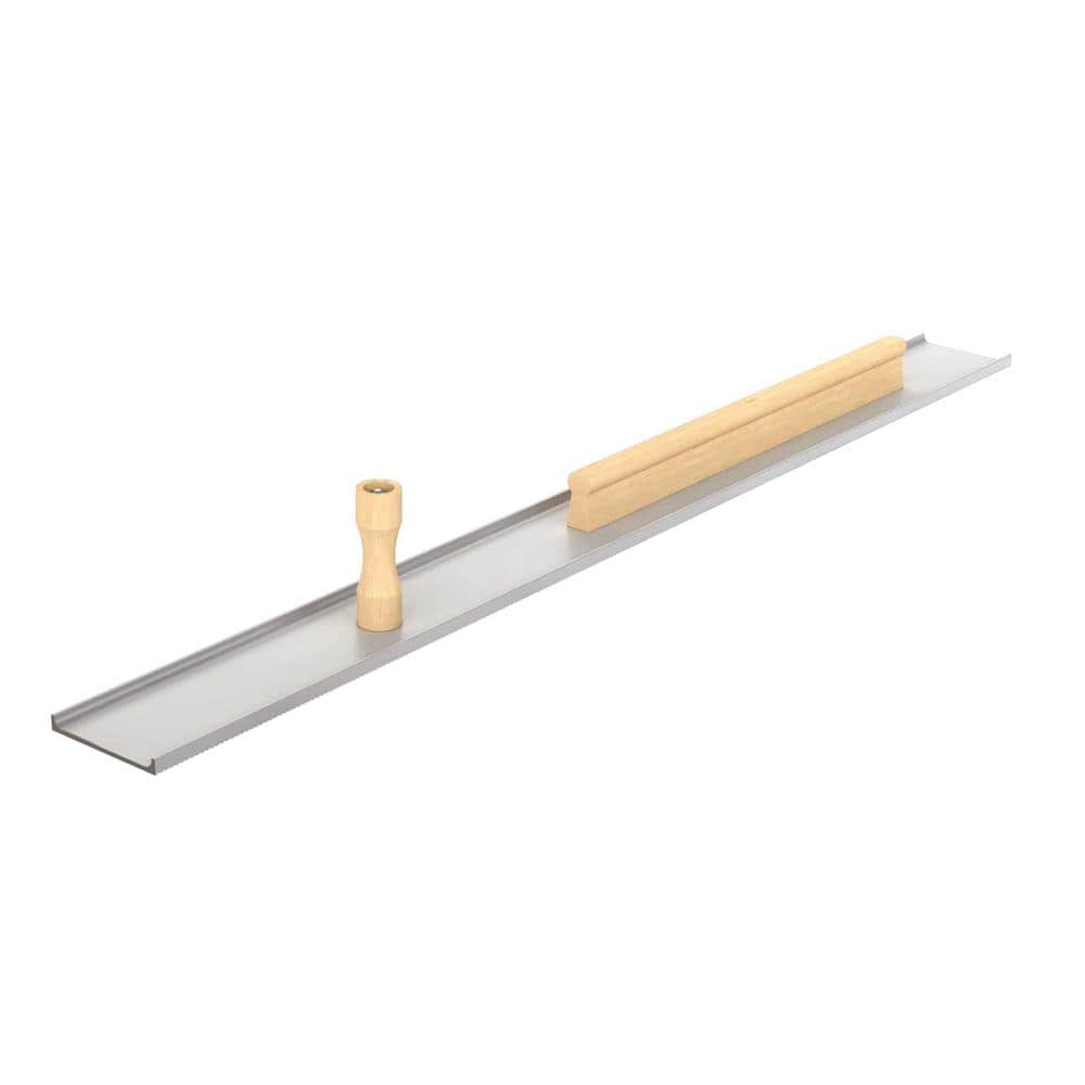 Bon Tool 42 in. Double-Side Serrated Single Notch Darby with 2 Magnesium Round Handles
