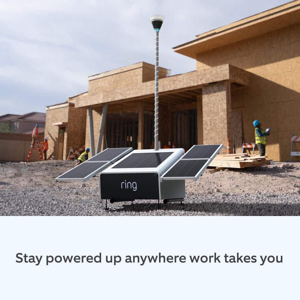 Solar Panel Kit (Compatible with Ring Mobile Security Tower Only) (3)