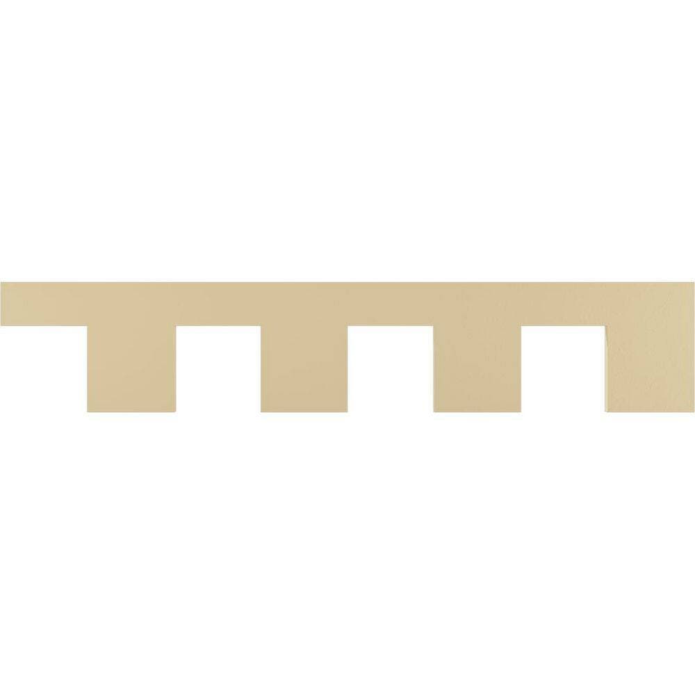 Ekena Millwork 1 in. D x 9 in. W x 48 in. L Primed Polyurethane Panel Moulding (2)