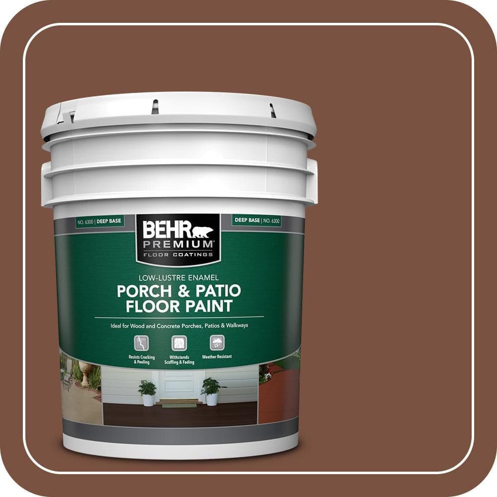 BEHR PREMIUM #S200-7 Low-Lustre Enamel Interior/Exterior Porch and Patio Floor Paint (1)