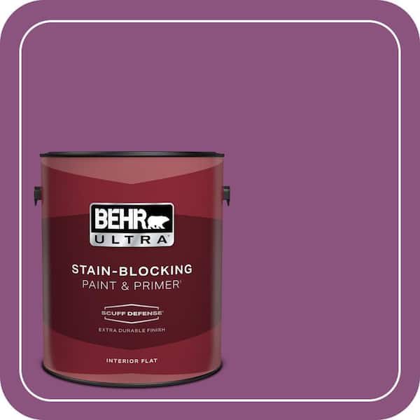 BEHR PREMIUM PLUS Home Decorators Collection #HDC-MD-07 Dynamic Magenta Enamel & Primer Color Sample (4)