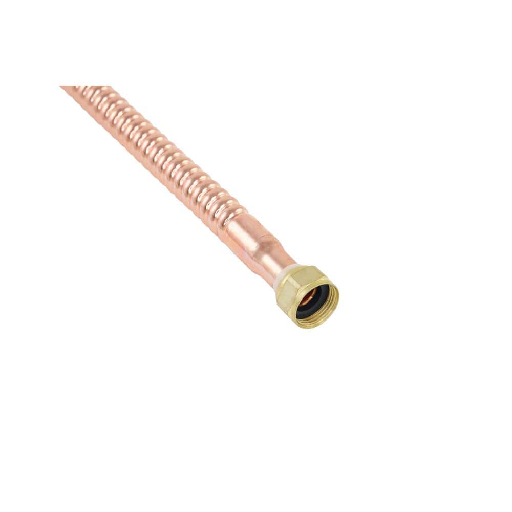 Everbilt 3/4 in. FIP 3/4 in. FIP Copper Water Heater Connector (4)