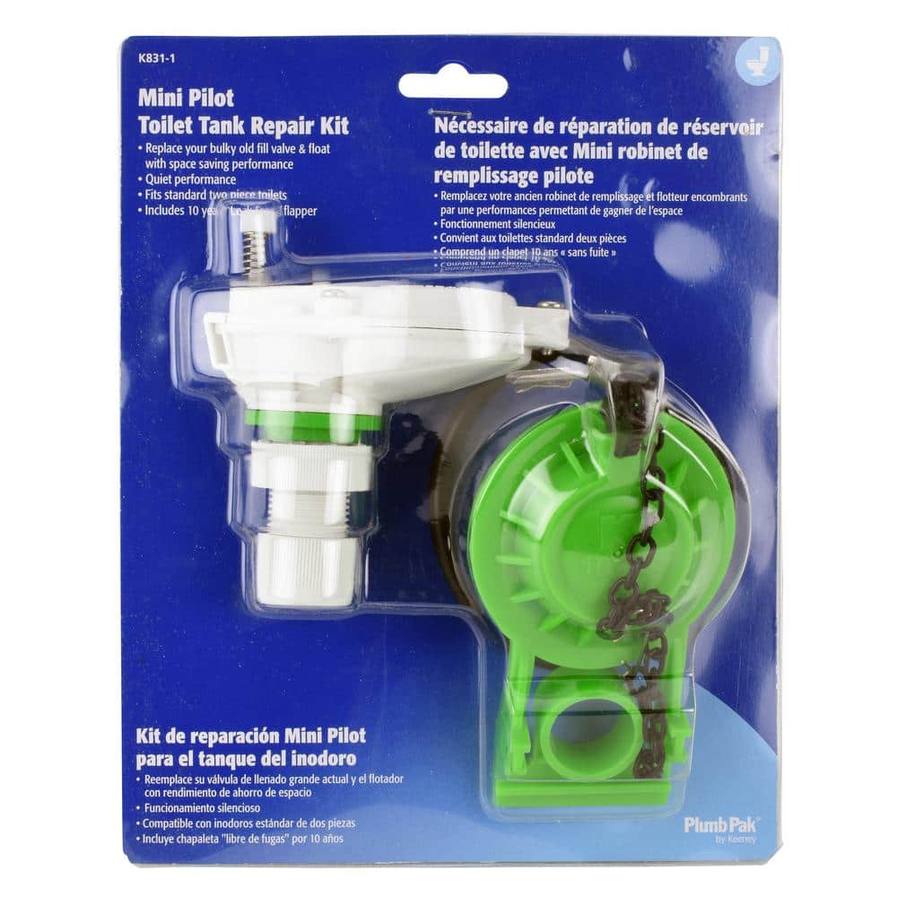 KEENEY 2 in. Toilet Flush Valve with Replacement Flapper (2)