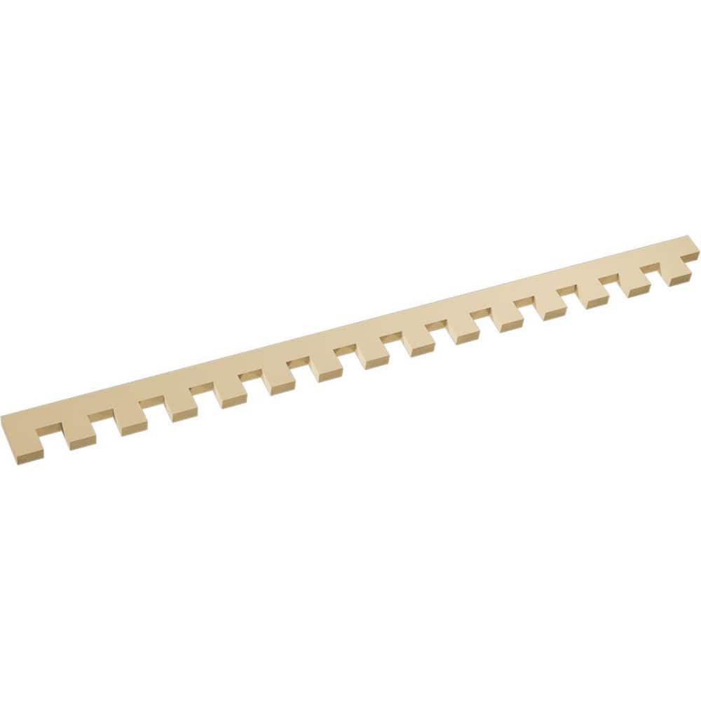 Ekena Millwork 1 in. D x 6 in. W x 48 in. L Primed Polyurethane Panel Moulding (3)