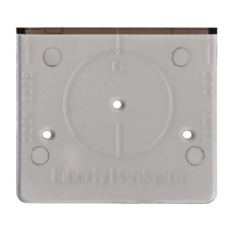 Everbilt Align Right 35 mm (1-3/8 in.) Cabinet Hinge Installation Template (2)