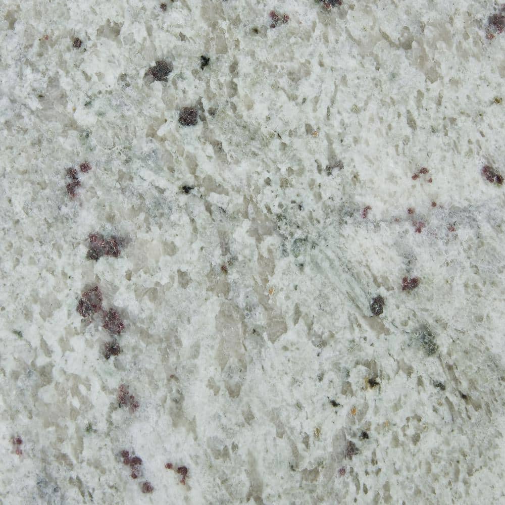 TILE & TOP 37 in. W 22 in. D .75 H Granite Vanity Top Rectangular with White Basin (2)