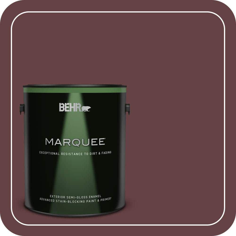 BEHR MARQUEE 1 gal. #T11-10 Wild Thing Semi-Gloss Enamel Exterior Paint & Primer (1)