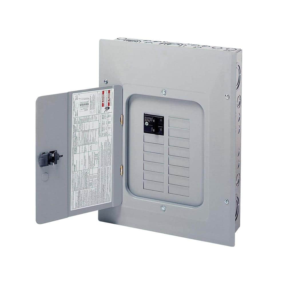Eaton BR 100 Amp 24-Circuit Indoor Main Breaker Plug-On Neutral Load Center (2)