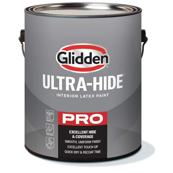 Glidden Ultra-Hide 1 Gal. White Semi Gloss Interior Paint (2)