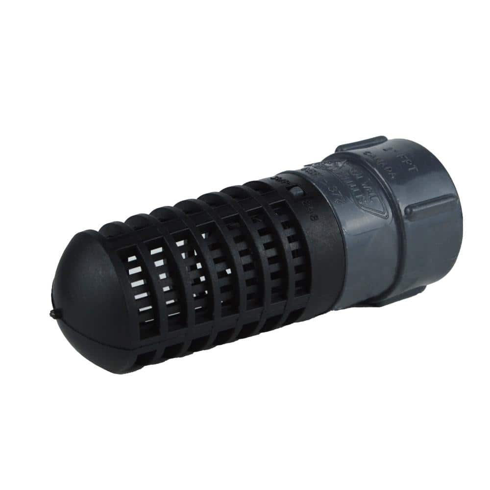 Water Source 1 in. Plastic Foot Valve (3)