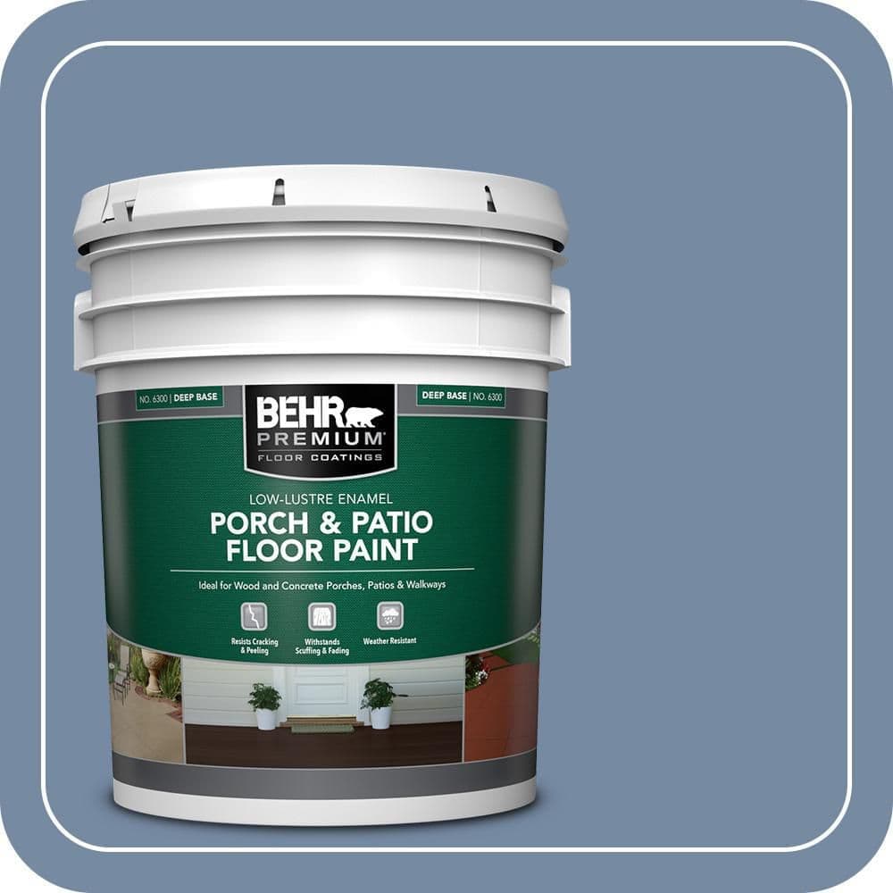 BEHR PREMIUM #PPU15-09 Low-Lustre Enamel Interior/Exterior Porch and Patio Floor Paint (1)