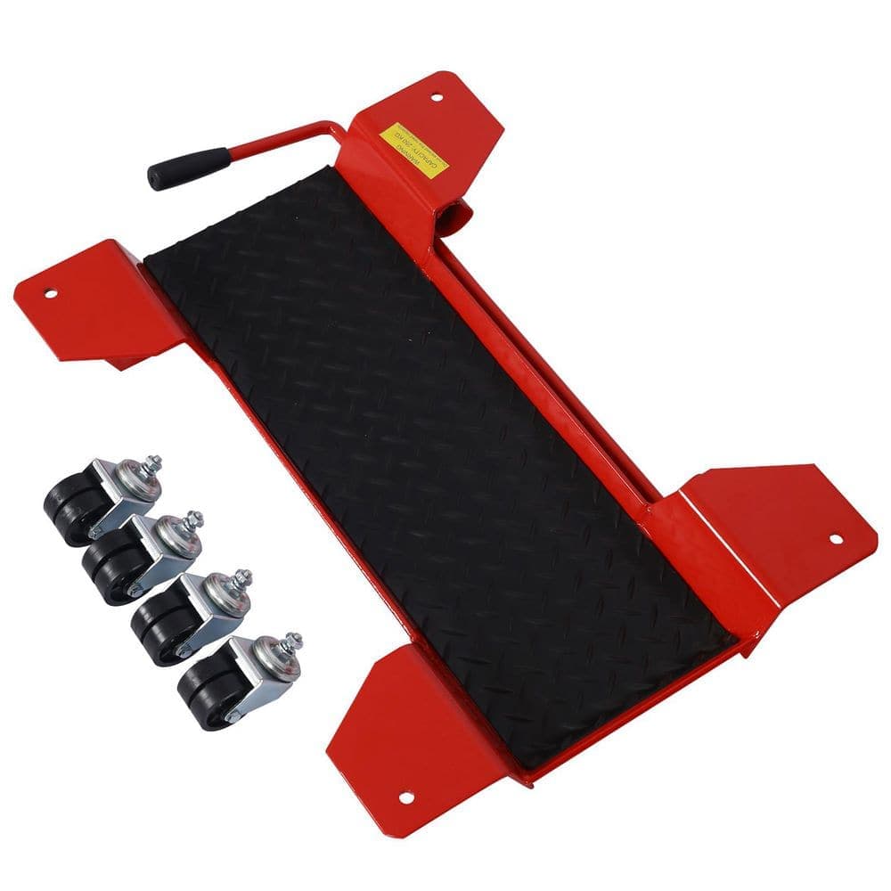 maocao hoom Motorcycle Center Stand Move Dolly Motorcycle Scooter Mover 500 lbs. (1)