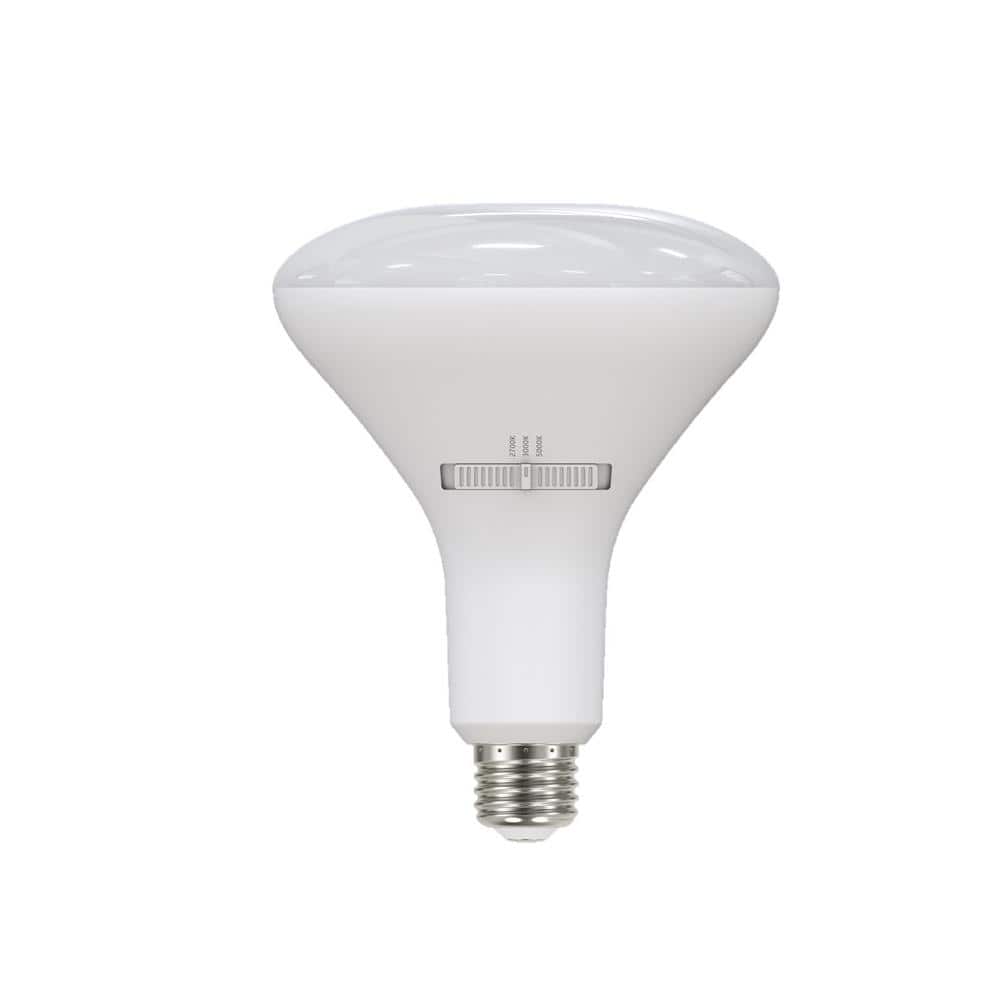 PRIVATE BRAND UNBRANDED 75-Watt Equivalent BR40 Dimmable LED Light Bulb With Selectable Color Temperature (6-Pack) (3)