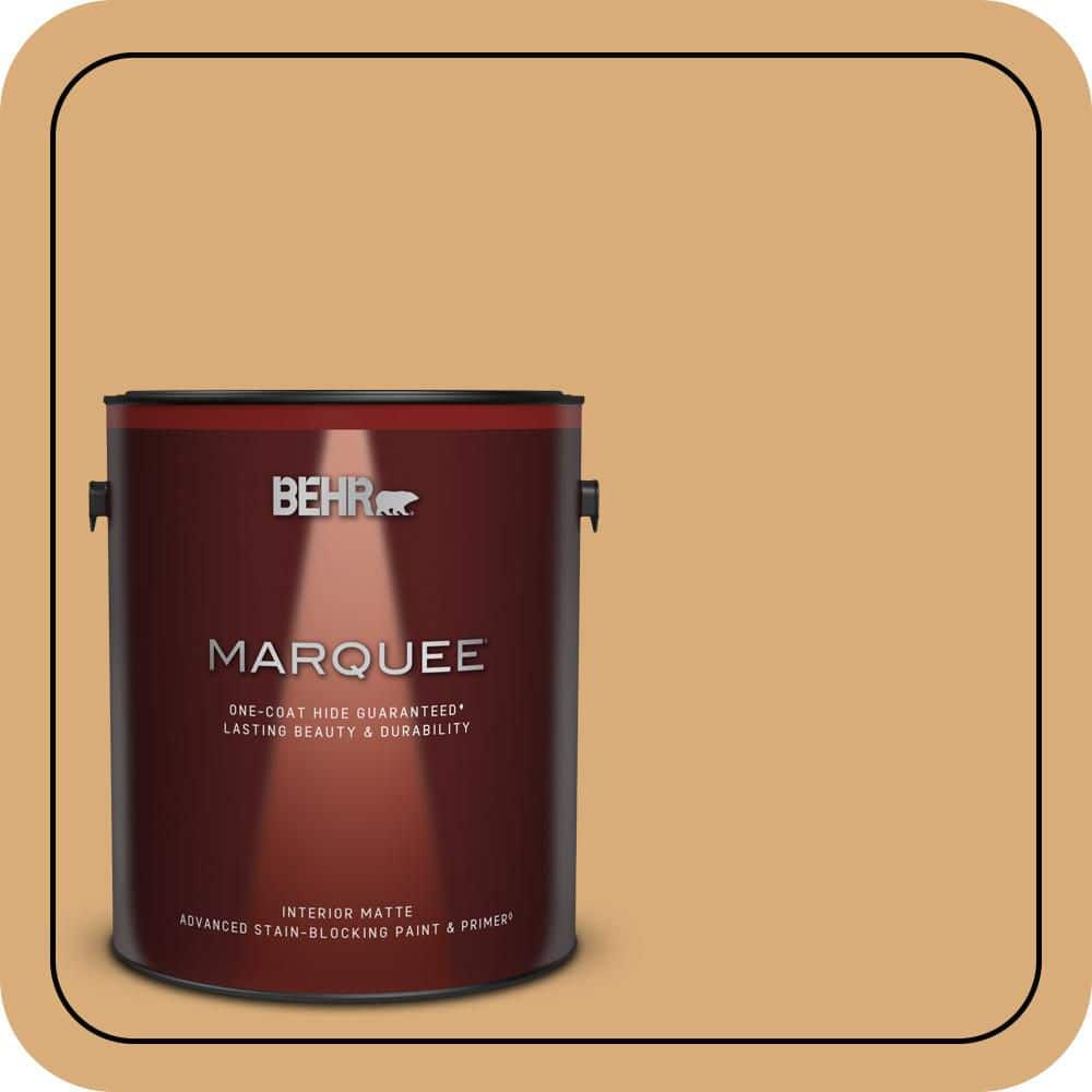 BEHR MARQUEE 1 gal. #PPU6-05 Cork Matte Interior Paint & Primer