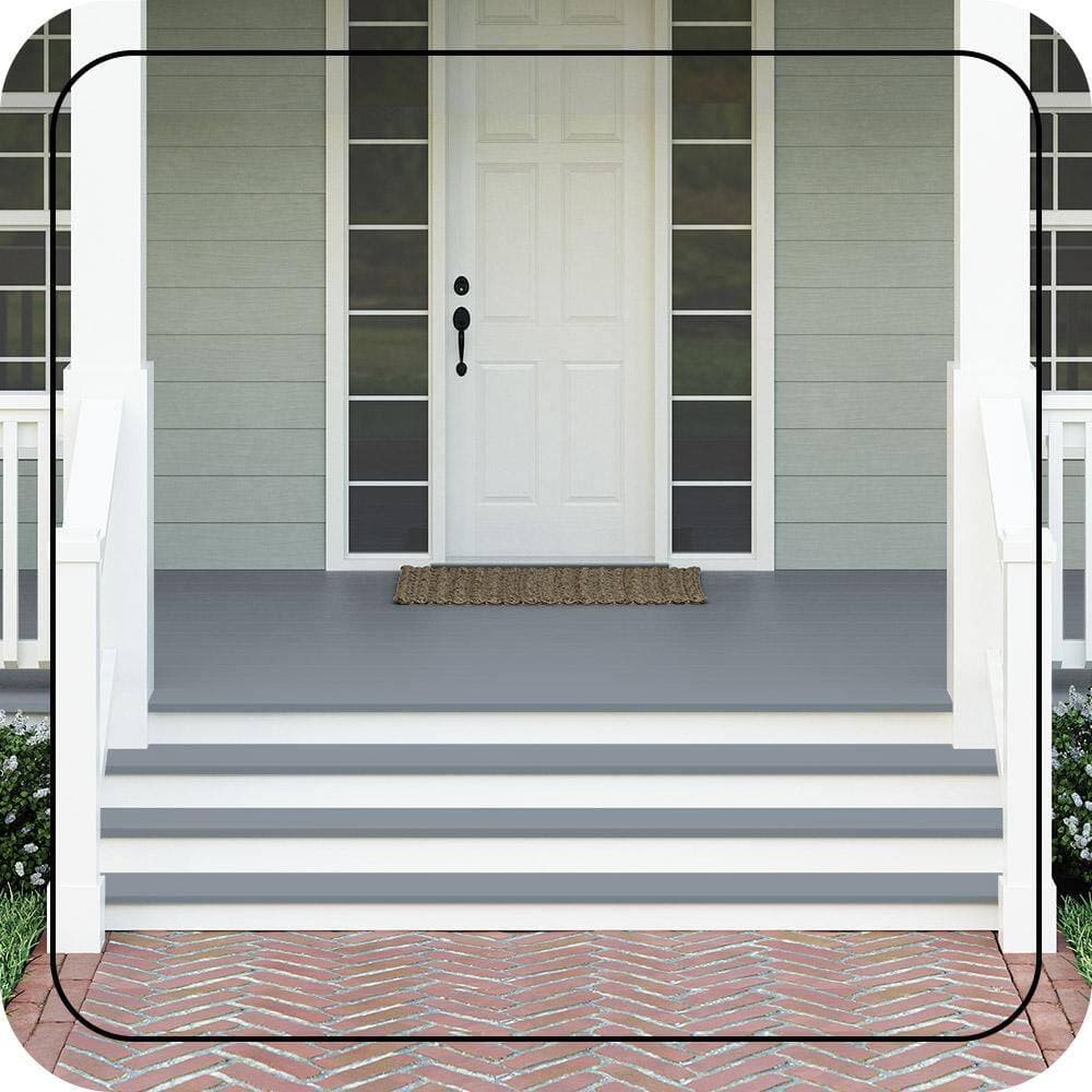 BEHR PREMIUM #750F-4 Textured Low-Lustre Enamel Interior/Exterior Porch and Patio Anti-Slip Floor Paint (2)