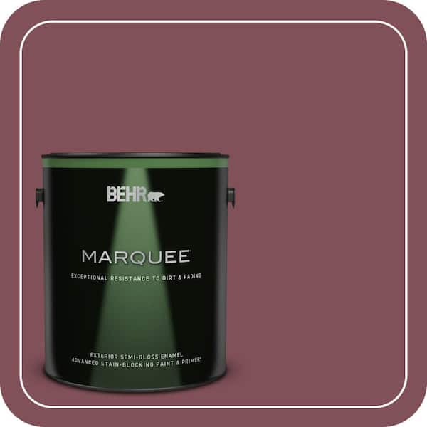 BEHR PREMIUM PLUS #HDC-CL-02 Fine Burgundy Enamel Low Odor & Primer (2)