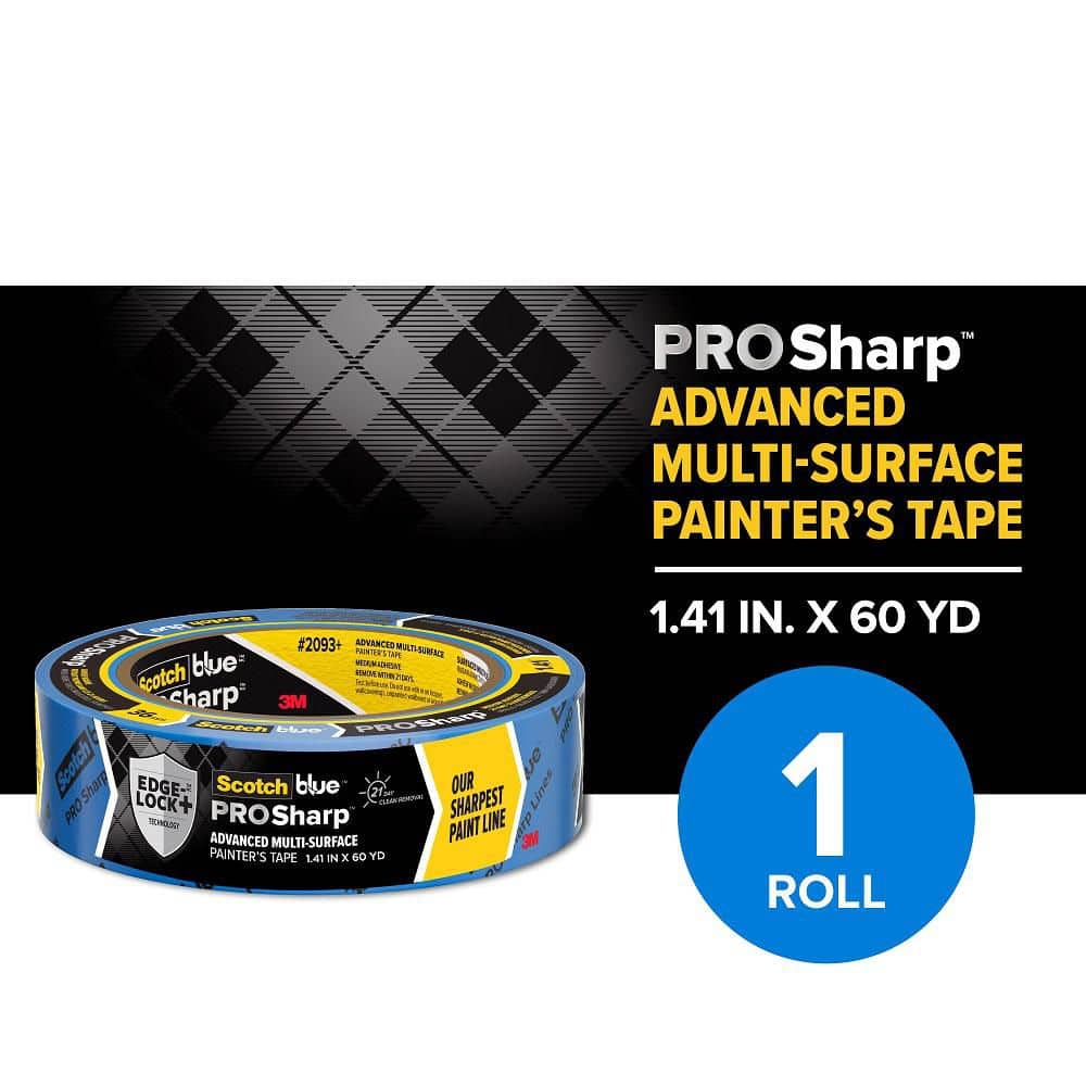 3M ScotchBlue 60 yds. PROSharp Painter's Tape ( Rolls)