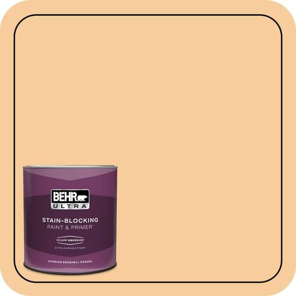 BEHR PREMIUM PLUS #300C-3 Bagel Enamel & Primer Color Sample (2)