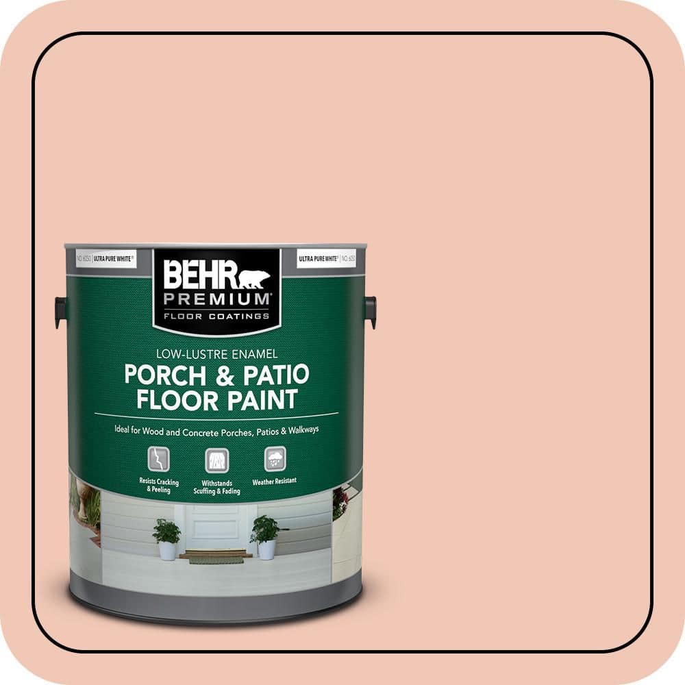 BEHR PREMIUM #M190-2 Low-Lustre Enamel Interior/Exterior Porch and Patio Floor Paint (1)
