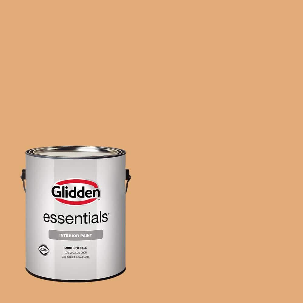 Glidden Essentials 1 gal. PPG1202-5 Buffalo Trail Flat Interior Paint