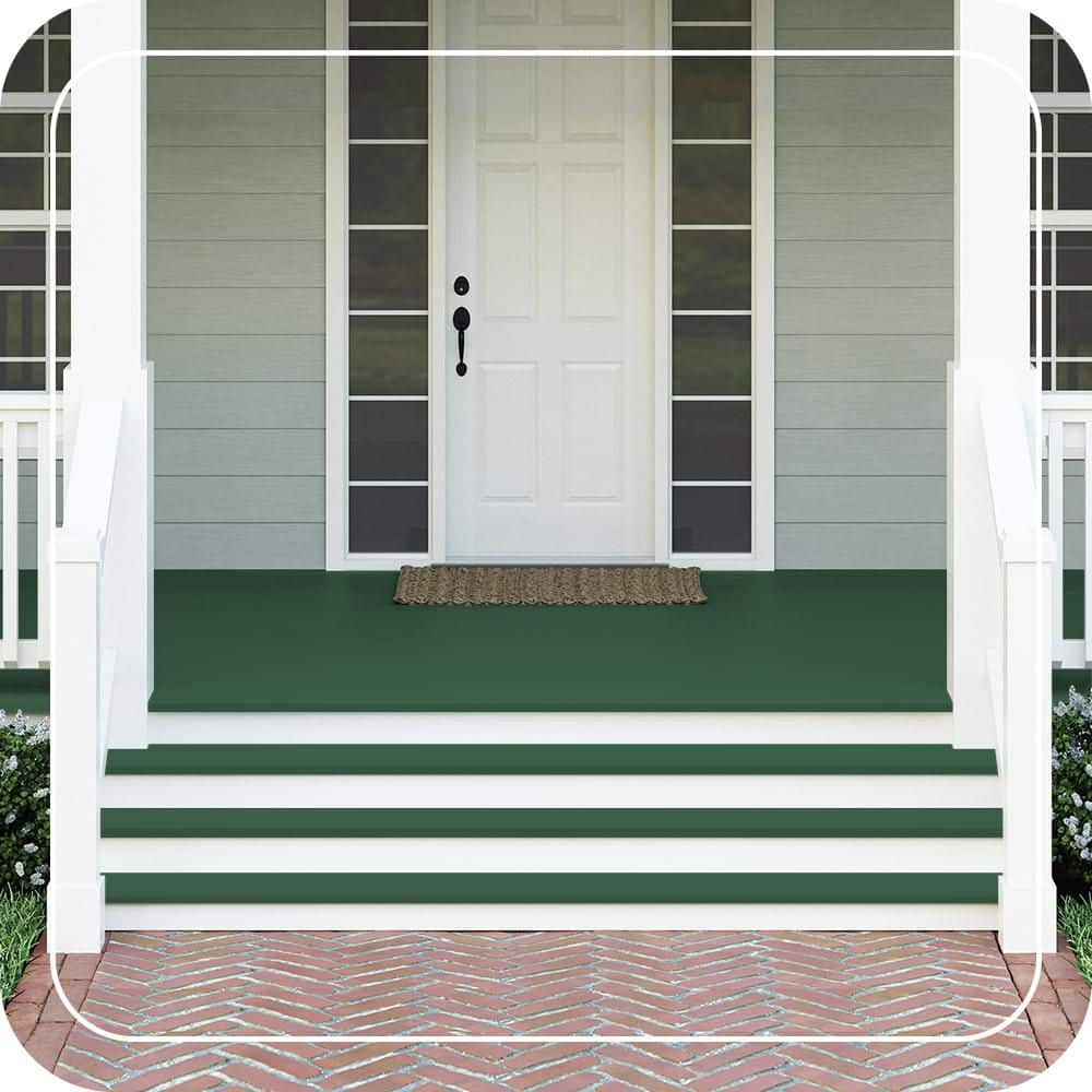 BEHR PREMIUM #470D-7 Textured Low-Lustre Enamel Interior/Exterior Porch and Patio Anti-Slip Floor Paint (2)