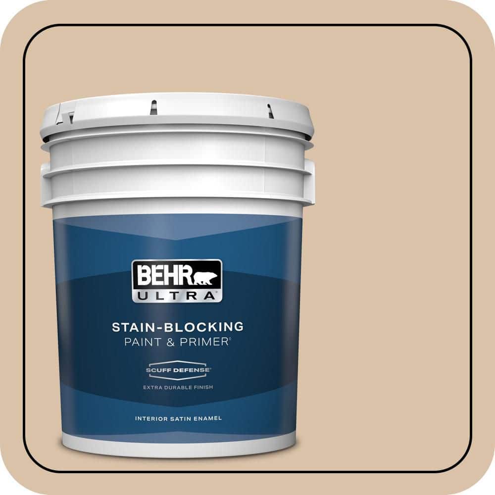 BEHR ULTRA 5 gal. #T14-13 Grand Soiree Extra Durable Satin Enamel Interior Paint & Primer