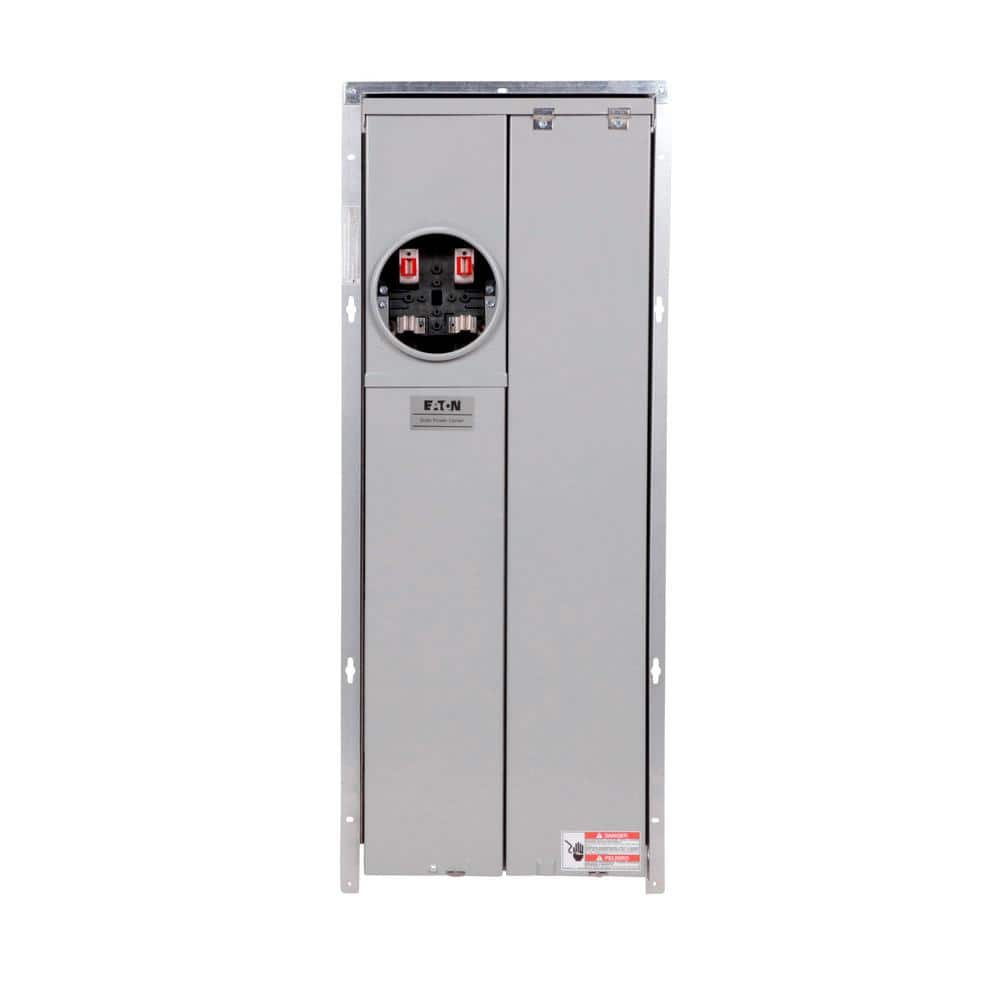 Eaton 200 Amp 120-Volt/240-Volt 20-Space 40-Circuit EUSERC BR Type Main Breaker Meter Breaker Flush, SR (2)